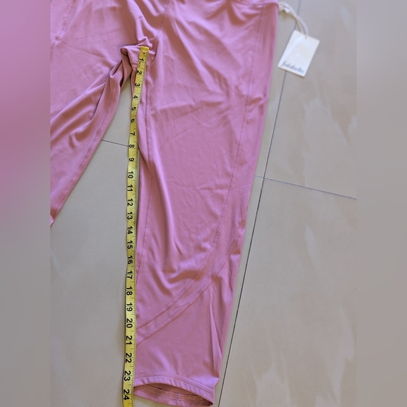 Leggings Falabella Peach Leggings Size 2XL High Rise Stretch Lightweight Pock - Picture 3 of 12